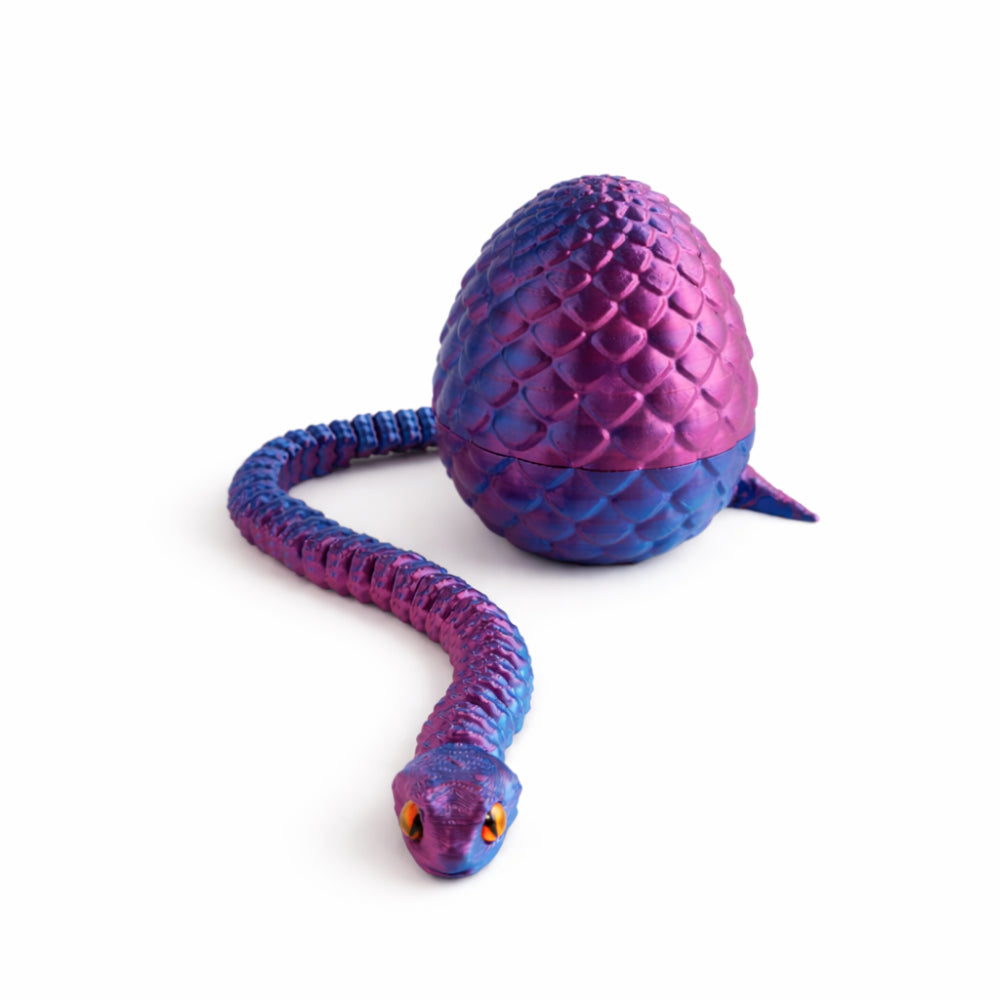 Kids 3D Print - SNAKE EGG PURPLE